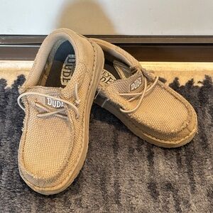 2/$15 - Hey Dude Wally Natural Boys Slip-On Shoes